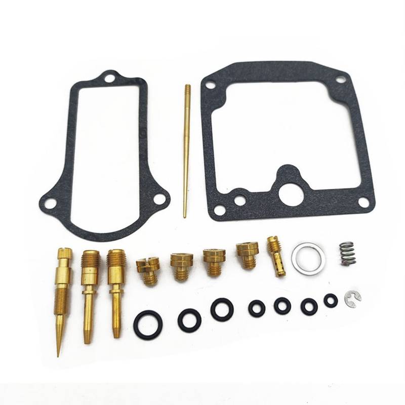 Vergaser-Reparatursatz für Kawasaki KZ900 KZ900A KZ900B 1976–1977 KZ 900 A B 900A 900B Hauptpilotdüsen Schrauben O-Ringe Dichtungen (1 Set) von CUIYMXSC