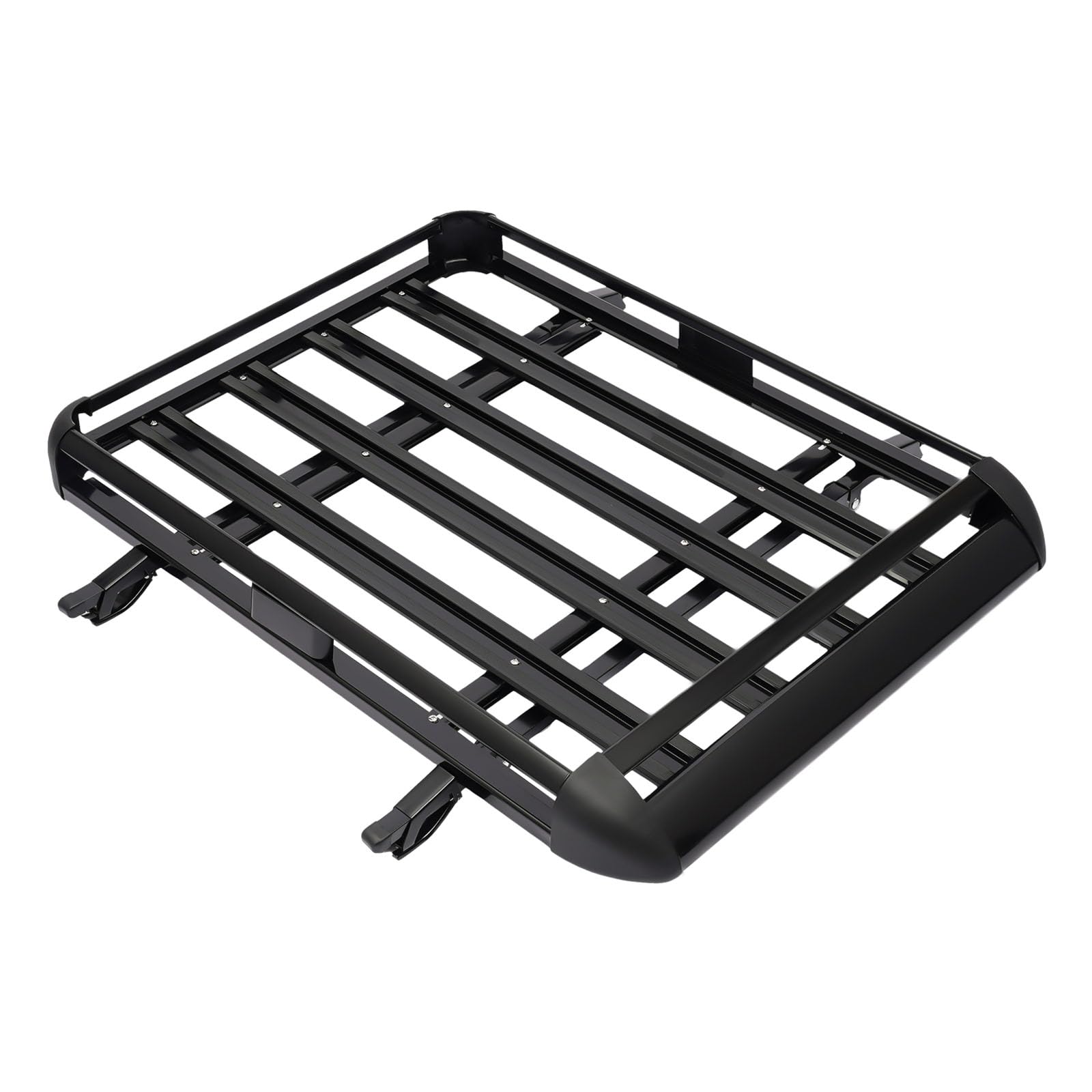 Dchgepäckträger Auto, Dachkorb Korb 127 * 97 cm, Gepäckträger Auto Traglast 68kg, Aluminium Roof Rack Gepäckkorb Dachträger Universal für Auto, SUV von CUMELLIIR