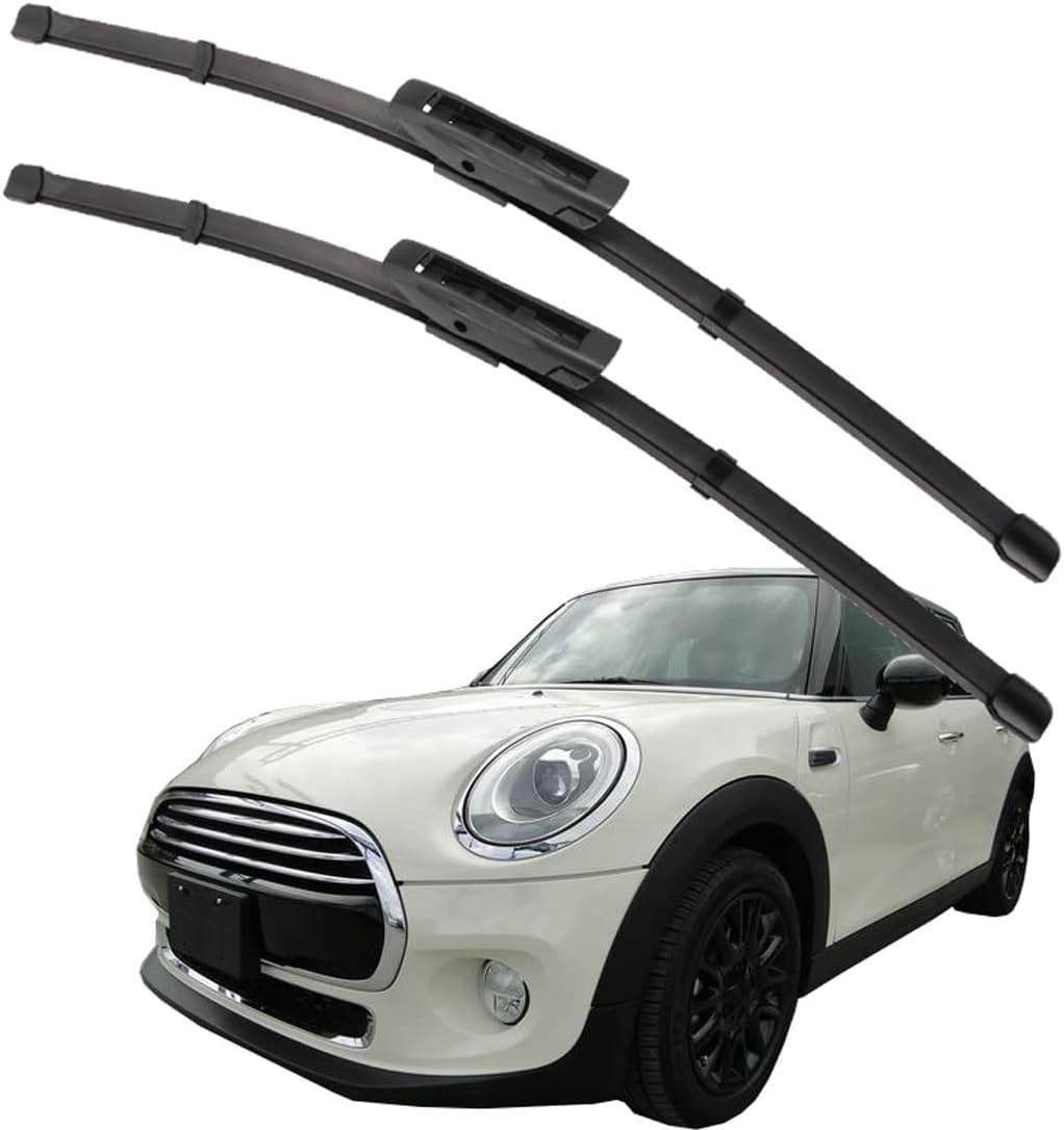 Scheibenwischer für Mini One Hatch F56 2014-2018 19" 18", Auto Scheibenwischer Vorne Und Hinten Wischerblätter Set Teile Ersatzwischblätter von CUPLES