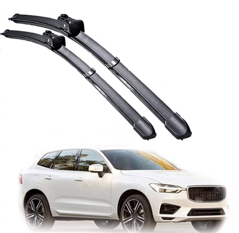 Scheibenwischer für Volvo XC60 2018-2020 26"+ 19", Auto Scheibenwischer Vorne Und Hinten Wischerblätter Set Teile Ersatzwischblätter von CUPLES