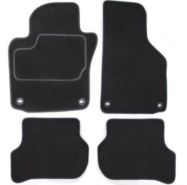 CUSTOPOL Fußmattensatz SEAT SET165C Autofußmatten von CUSTOPOL