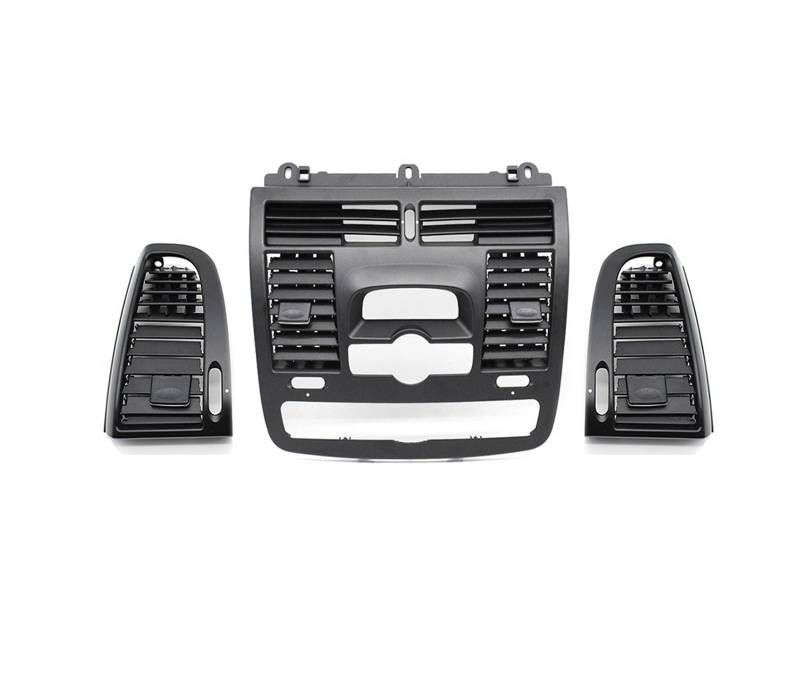 Auto AC Lüftungsgitter Für Benz Für Vito Für Viano W636 W639 2004-2015 Auto-Armaturenbrett Zentrale Klimaanlage Ac Vent Grille Abdeckung Lüftungsdüsen Gitter(Model B 3pieces SET) von CUTEAS