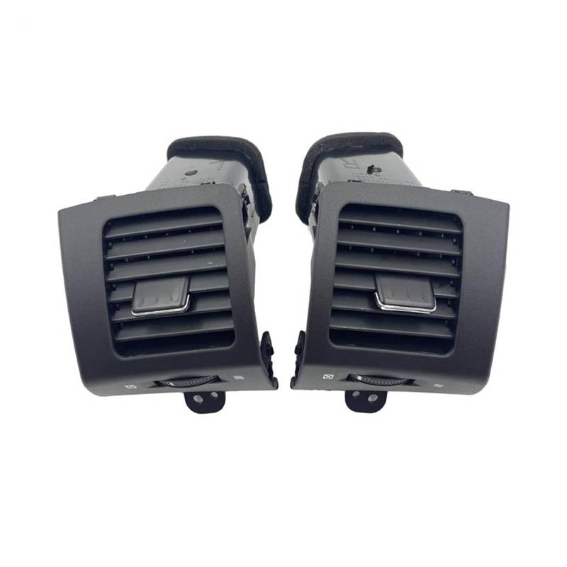 Auto AC Lüftungsgitter Für Lexus GX 470 2003-2009 Dashboard Air Outlet Straf Auto Klimaanlage Vent Outlet Lüftungsdüsen Gitter(L R Black 2pieces) von CUTEAS