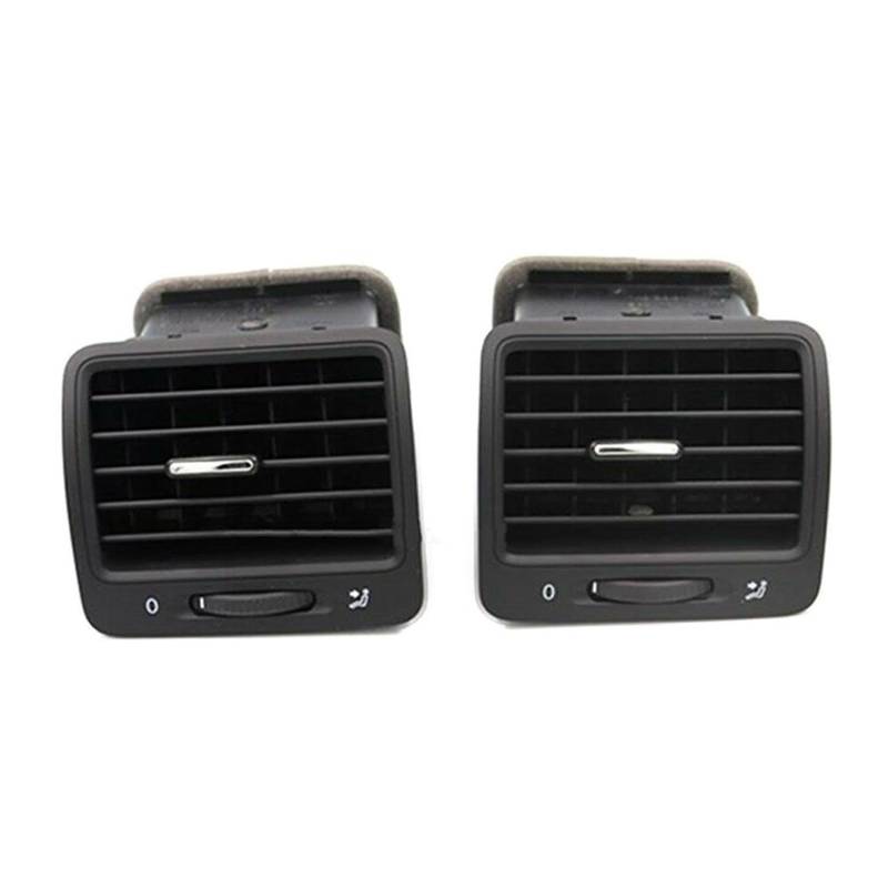 Auto AC Lüftungsgitter Für VW Für KANINCHEN 2006-2009 Armaturenbrett Air Outlet Vent Klimaanlage Outlet Klimaanlage 1K0819703 1K0819704 Lüftungsdüsen Gitter(Black L and R) von CUTEAS