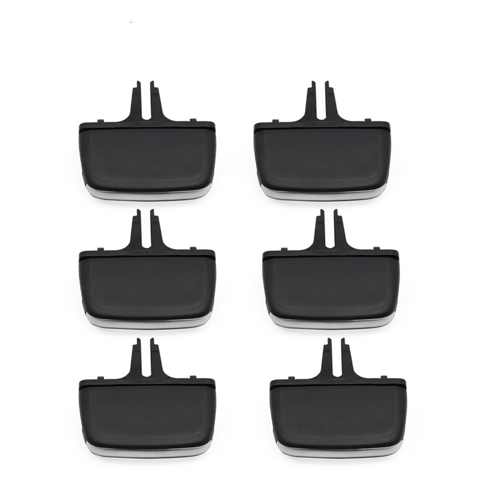 Auto AC Lüftungsgitter Für Volvo Für XC90 2016-2024 Auto Vorne Hinten AC Klimaanlage Air Vent Grille Outlet Tab Slider Clips Reparatur Kit Lüftungsdüsen Gitter(6pieces) von CUTEAS