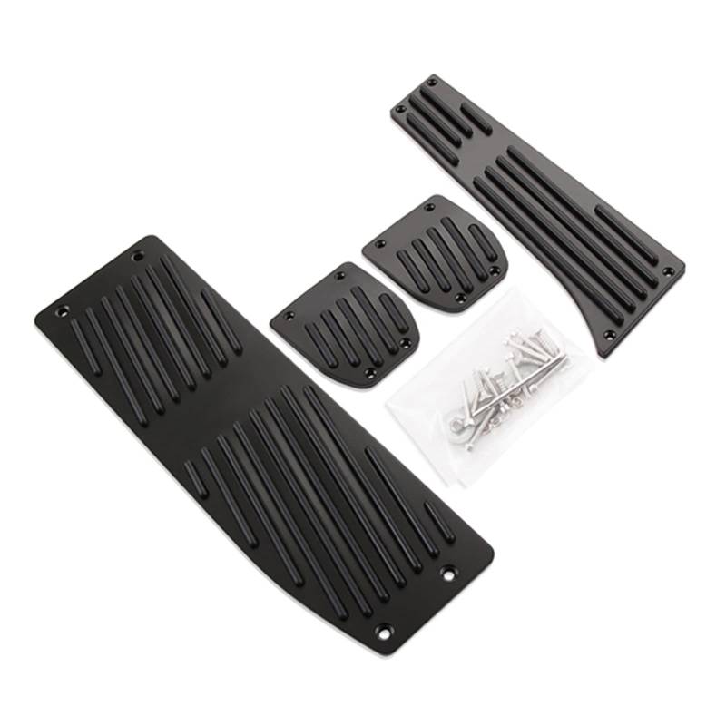 Kupplungspedalabdeckung Für 3 5 Serie E30 E32 E34 E36 E38 E39 E46 E87 Für X5 Für X3 Z3 Fuß Rest Kraftstoff Brems Gas Pedal Pads Abdeckungen Auto Pedale Kappen(Black Drill for MT) von CUTEAS