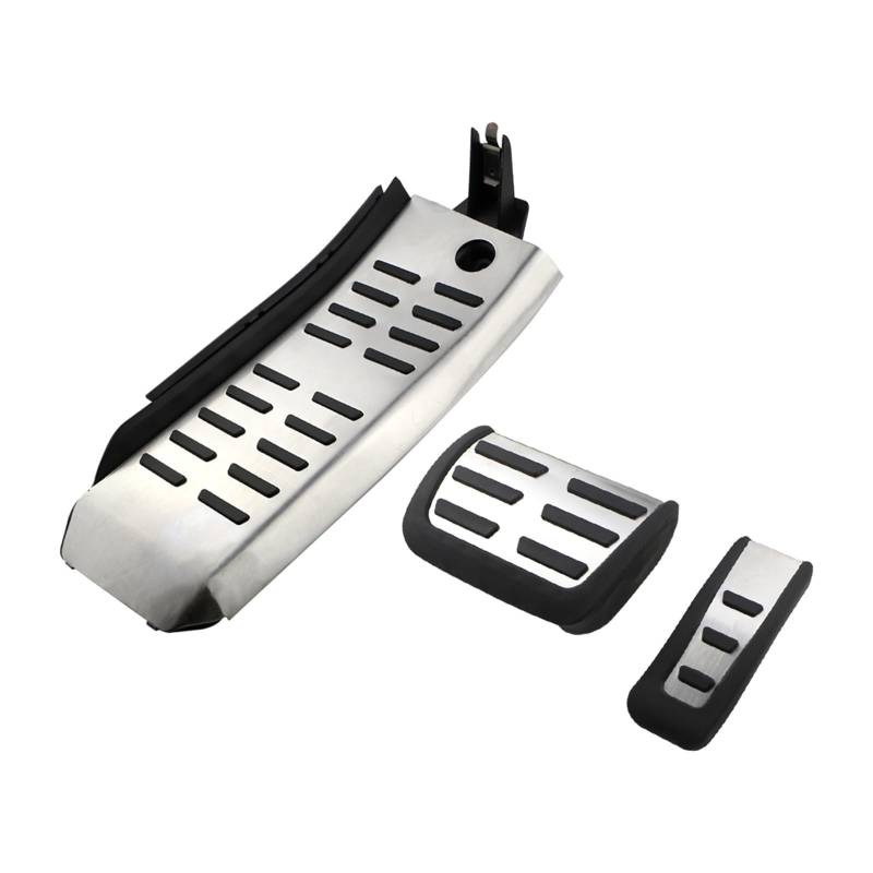 Kupplungspedalabdeckung Für A6 (4F) C6 S6 2009 2010 2011 2012 AT LHD Auto Pedale Gaspedal Kraftstoff Gas Bremse Fußstütze Pedal Abdeckung Pad Pedale Kappen(AT with rest) von CUTEAS