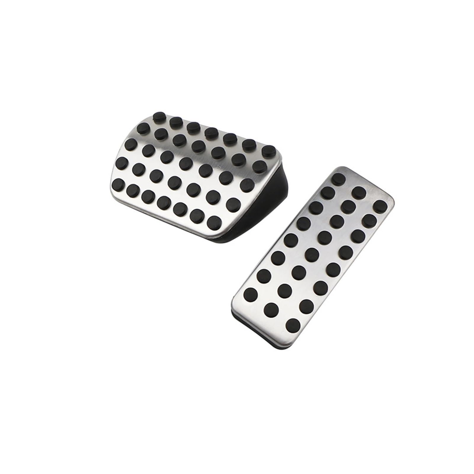 Kupplungspedalabdeckung Für Benz A B Für CLA Für GLA Für GLE ML GL R W164 W166 X156 X164 X166 2012-2015 Edelstahl Auto Pedal Pads Abdeckung Pedale Kappen(AT 2 pieces) von CUTEAS