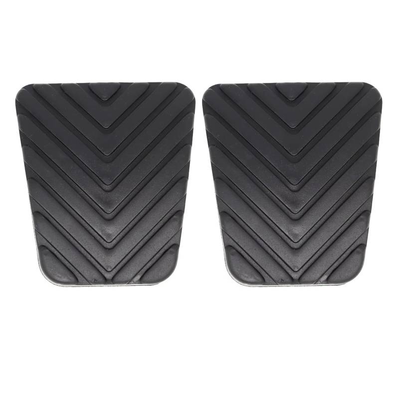 Kupplungspedalabdeckung Für Hyundai Für Accent Für Verna Für Super Für Pony Für Brio 2005-2010 Gummi Bremse Kupplung Fuß Pedal Pad Abdeckung Pedale Kappen(2pieces) von CUTEAS