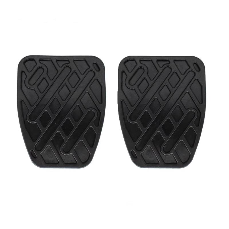 Kupplungspedalabdeckung Für Nissan Für Qashqai 2007-2016 Gummi Rutschfest 2 Stück 46531JD00A Bremse Kupplung Fußpedal Pad Abdeckungen Pedale Kappen von CUTEAS