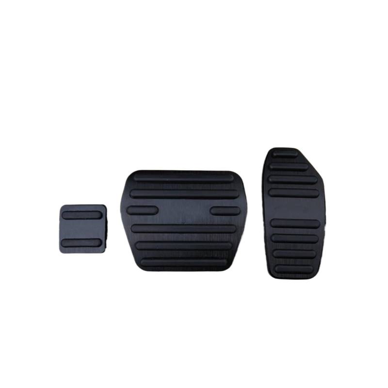 Kupplungspedalabdeckung Für Nissan Für X-Trail T32 T33 Für Xtrail 2014-2023 Auto Fuß Beschleuniger Bremspedale Abdeckung Nop-Slip Pads Pedale Kappen(Black AT 3pieces) von CUTEAS