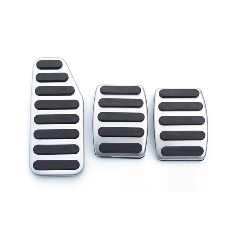 Kupplungspedalabdeckung Für Suzuki Für Swift 2009-2016 Aluminium Auto Fußstütze Pedal Gaspedal Kraftstoff Bremse Kupplung Pedale Abdeckung Pedale Kappen(MT 3pieces) von CUTEAS