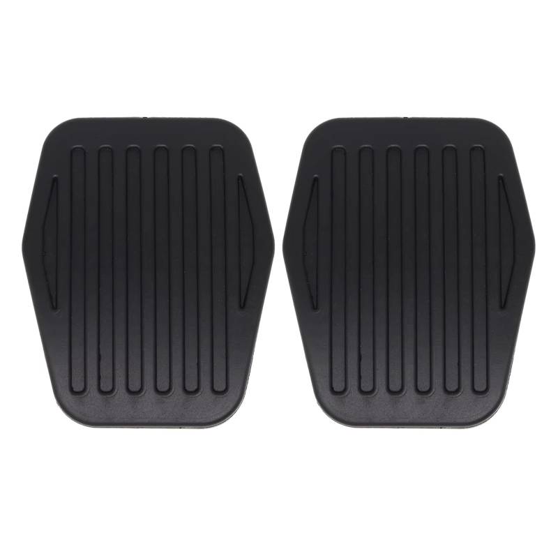 Kupplungspedalabdeckung Für Volvo V40 C30 C70 II Für Cabrio MK2 S40 V50 Auto Gummi Fuß Pedal Futter Abdeckungen Kupplung Bremspedal Pad Pedale Kappen(2pieces) von CUTEAS