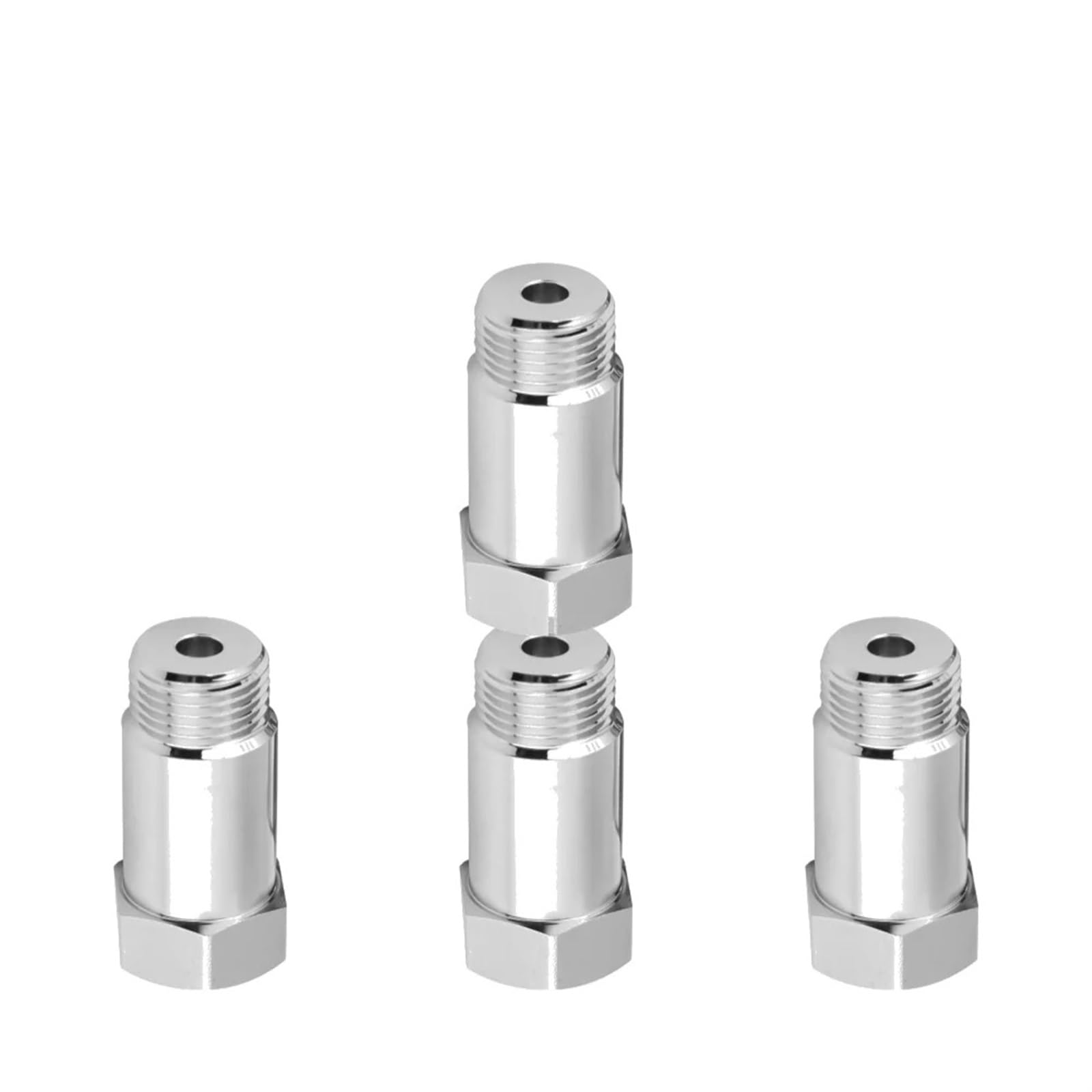 Lamdasonde 10-1 STÜCKE Für M18X1.5 Sauerstoff O2 Sensor Extender O2 Sauerstoff Sensor Spacer Auto CEL Fix Check Engine Licht Eliminator Adapter Konverter Lambdasonden(3 PCS) von CUTEAS