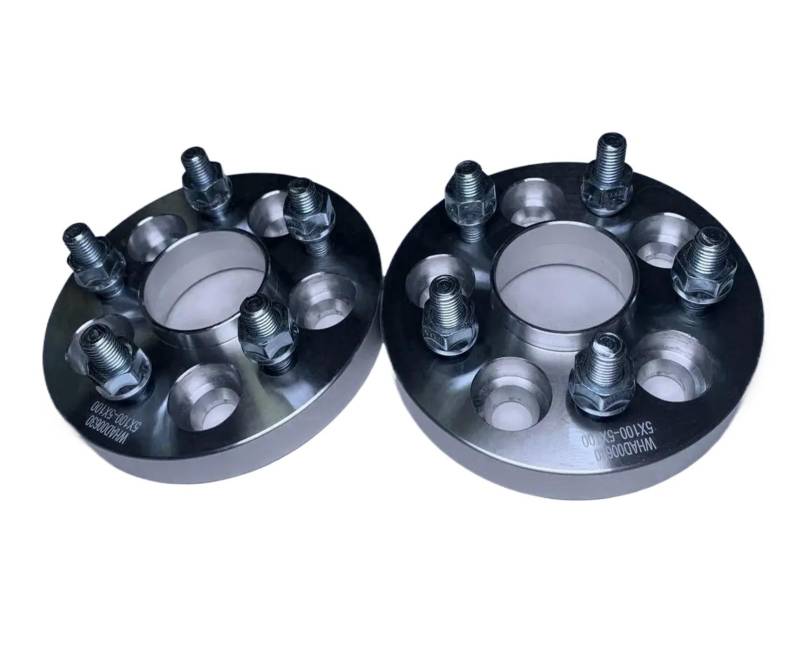 Nabenabstandshalter 2 stücke 20mm Rad Adapter Distanzstücke PCD 5x100 Zu 5x112 Hub Centric 57,1-57,1mm Radbolzen M12x1.5 Raddistanzscheiben von CUTEAS