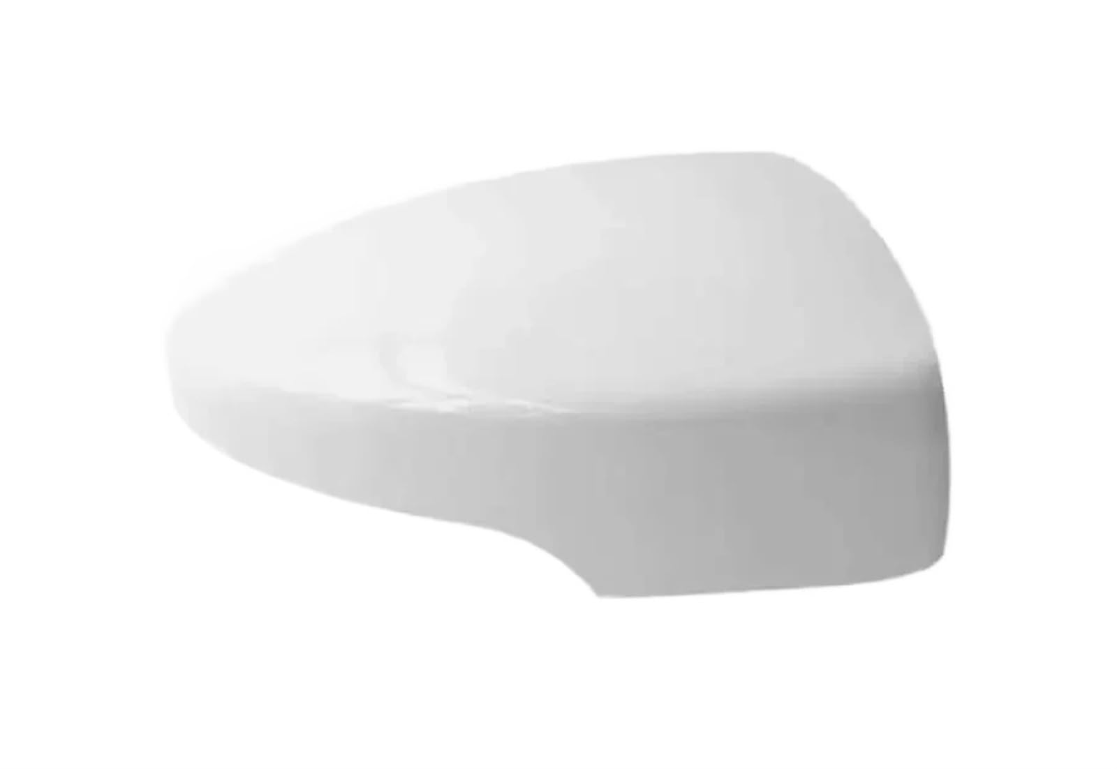 Rückspiegelkappe Für Ford Für Kuga Für Ecosport 2013-2019 Auto Rückspiegel Abdeckung Ersatz Kappen Außenspiegelkappe(1pc elegant white R) von CUTEAS