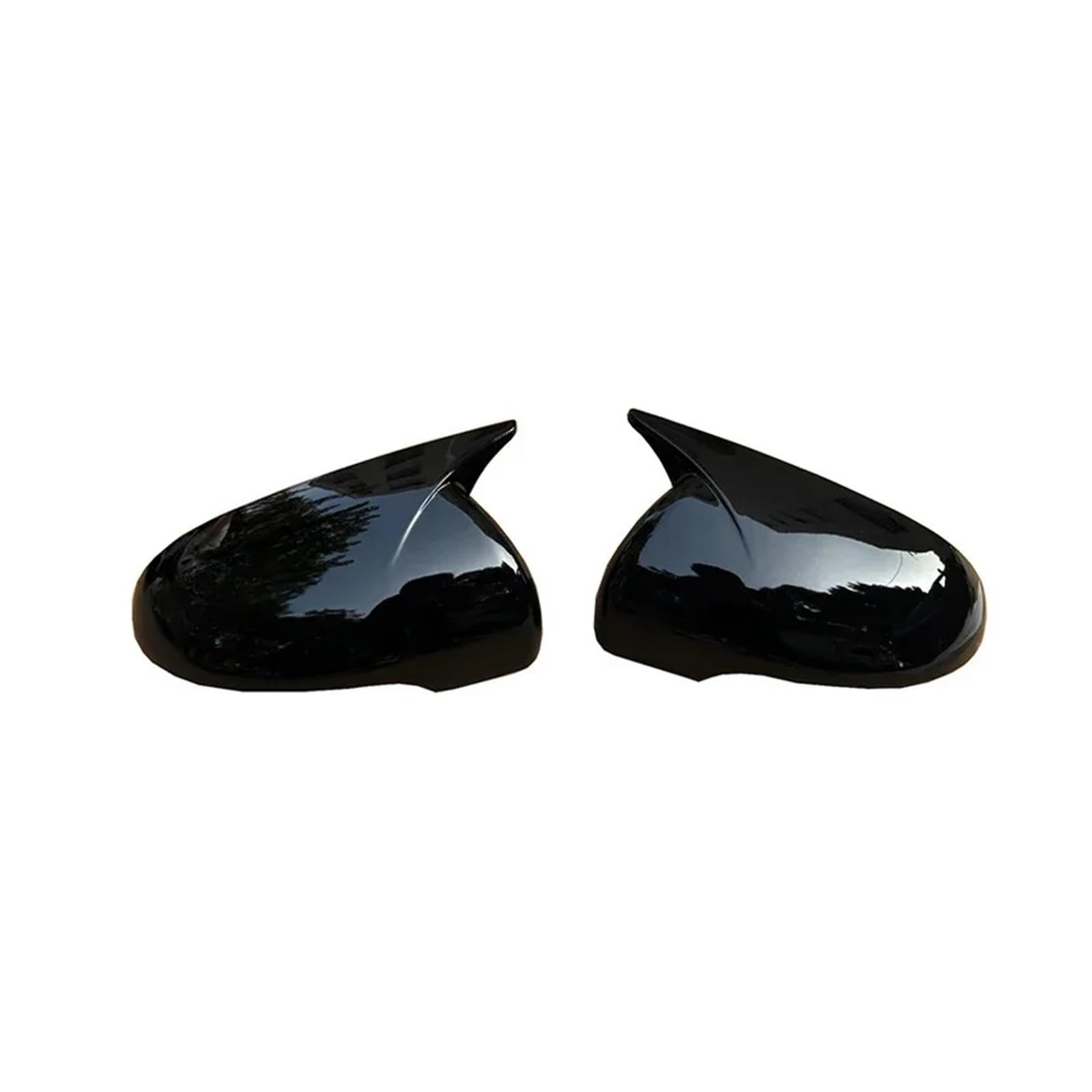 Rückspiegelkappe Für Kia Für Sorento 2015-2020 | Auto-Rückspiegel-Abdeckungsaufkleber, Außentür-Flügelspiegel-Kappenverkleidung Außenspiegelkappe(Gloss Black) von CUTEAS