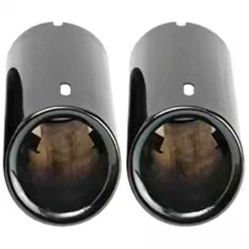 Schalldämpferspitze Für E90 E92 325 328I 3 Series 2X Titanium Black Car Exhaust Pipes Tail Tips Auto Endrohre von CUTEAS