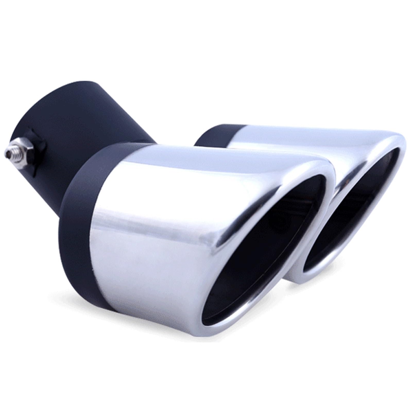 Schalldämpferspitze Für Nissan Für Navara D40 2017-2023 1pieceTailpipe Schalldämpfer Spitze Hinten Schwanz Throat Auto Zubehör Auto Endrohre(Style-M) von CUTEAS