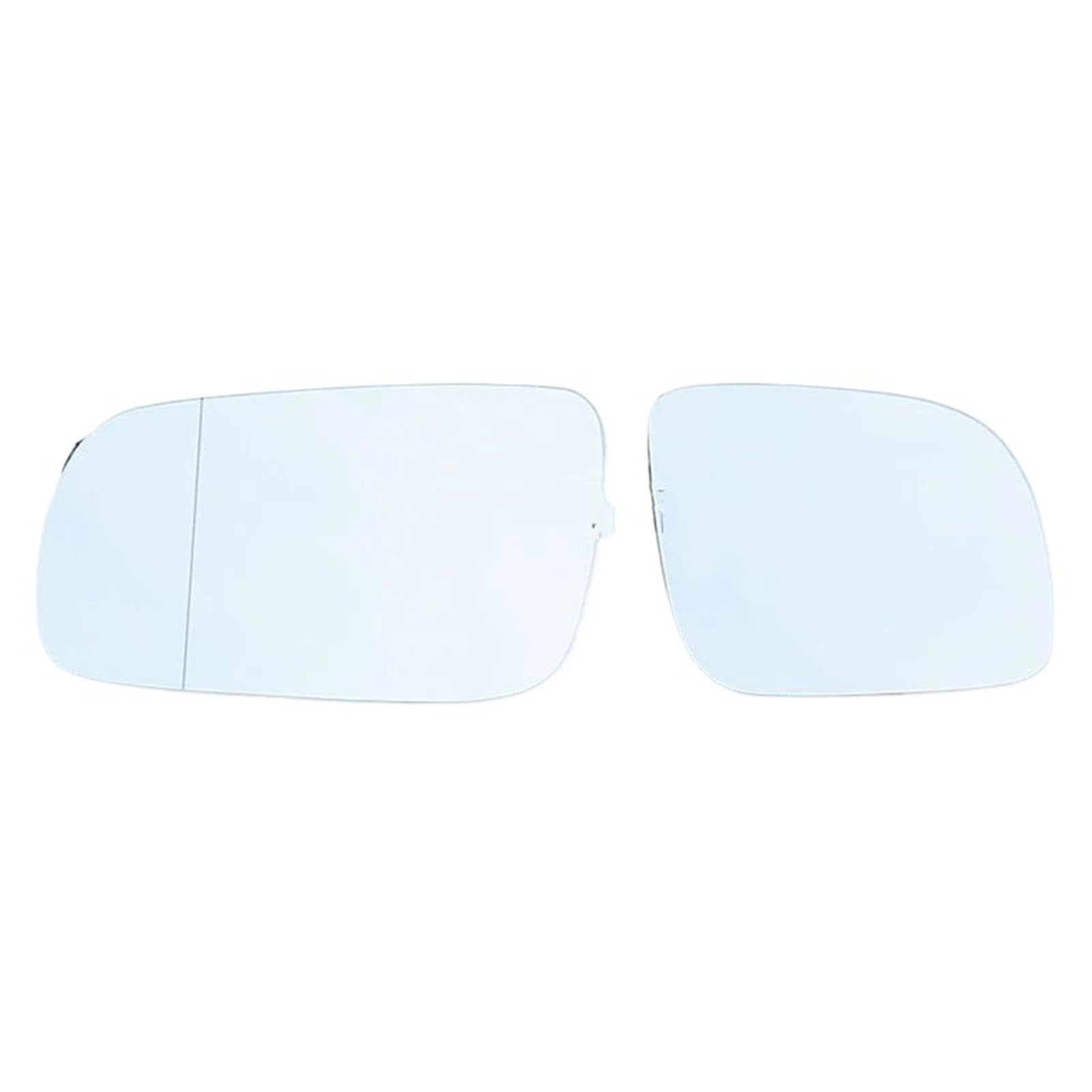 Türspiegelglas Außenspiegel Für Golf 4 Für MK4 Seite Spiegel Glas Weiß & Blau High Definition Beheizte Rückspiegel Glas Automotive Zubehör Trim Rückspiegelglas(Right(No Heating)) von CUTEAS