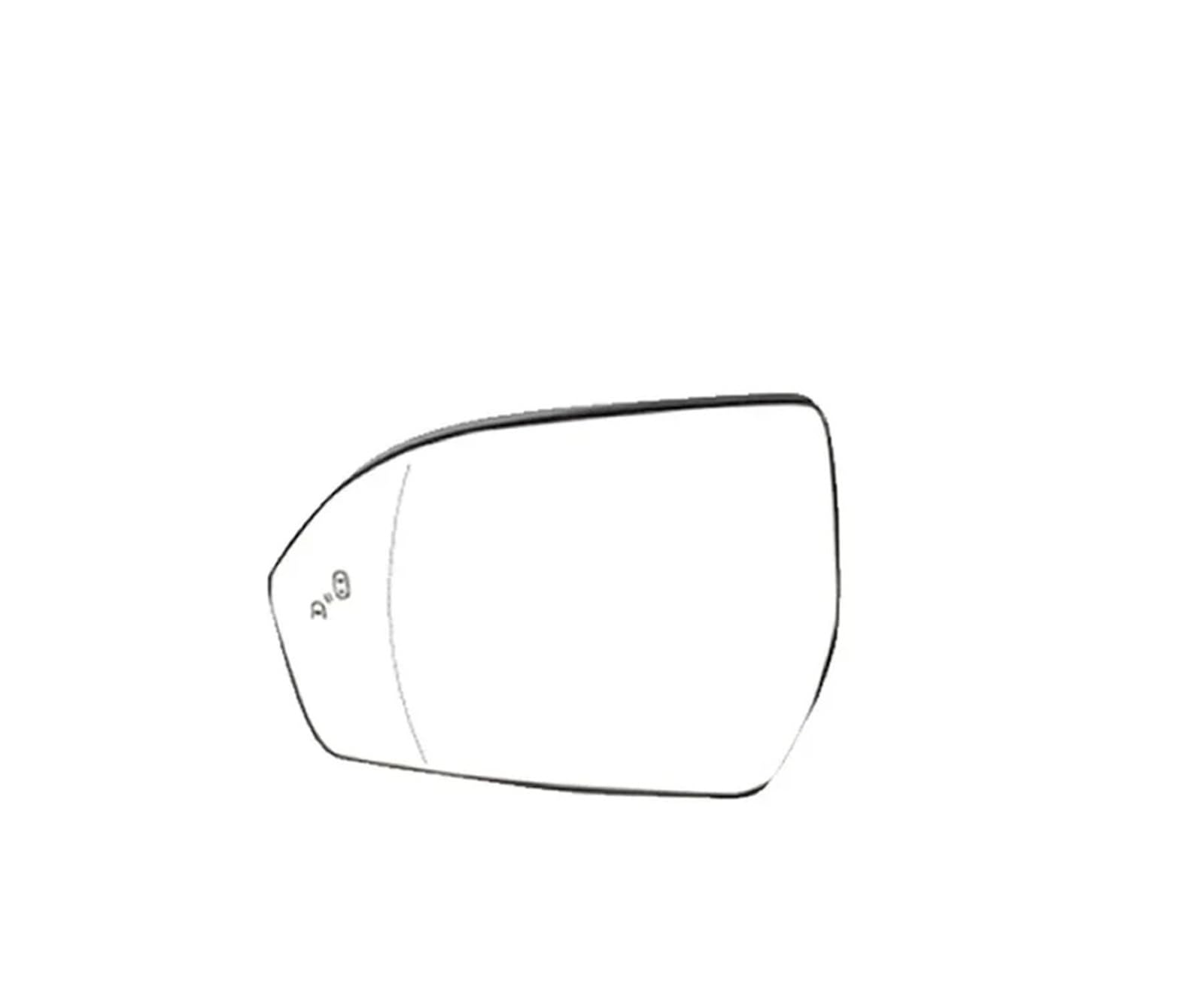 Türspiegelglas Außenspiegel Für Lincoln Für MKC 2014-2019 / Für MKX 2015-2018 Rückspiegel Linsen Außen Seite Reflektierende Glas objektiv Mit Heizung Blind Spot Rückspiegelglas(2piece left and right) von CUTEAS