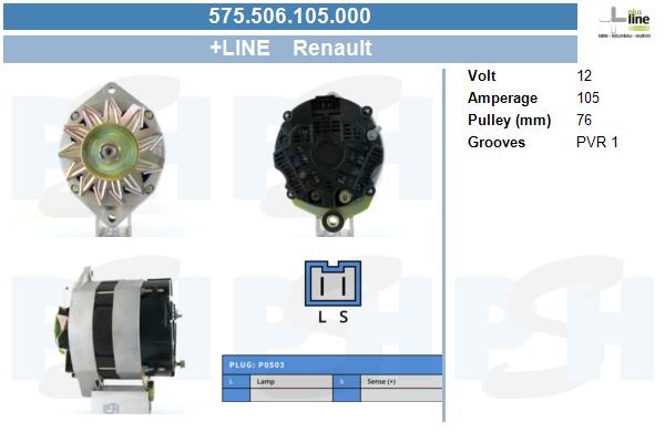 Generator CV PSH 575.506.105.000 von CV PSH