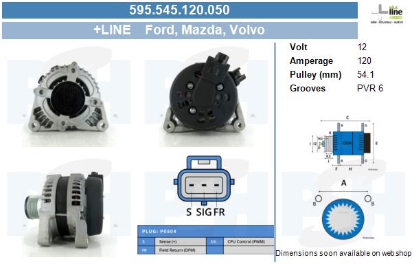 Generator CV PSH 595.545.120.050 von CV PSH