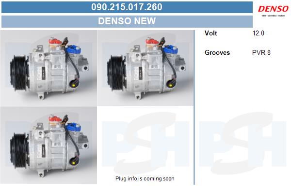 Kompressor, Klimaanlage CV PSH 090.215.017.260 von CV PSH