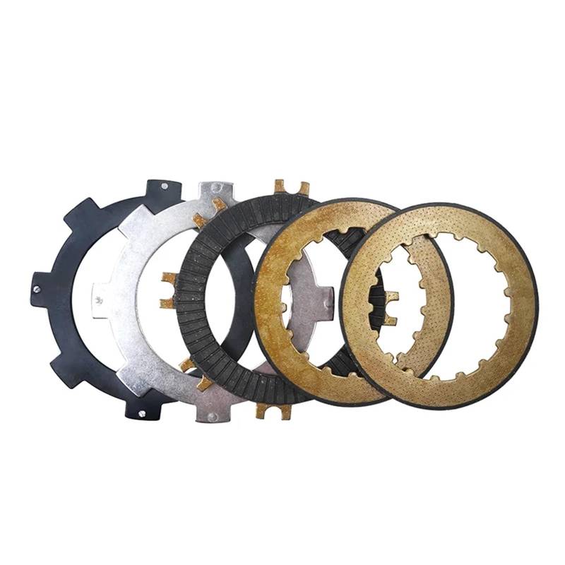 Kupplungsscheiben und Stahlscheiben, Reibscheiben-Set, 3 Stück + 2 Stück, for DY100 C110 C70 70 cc 100 cc 110 cc(Clutch Plates Kit) von CVBFRTY