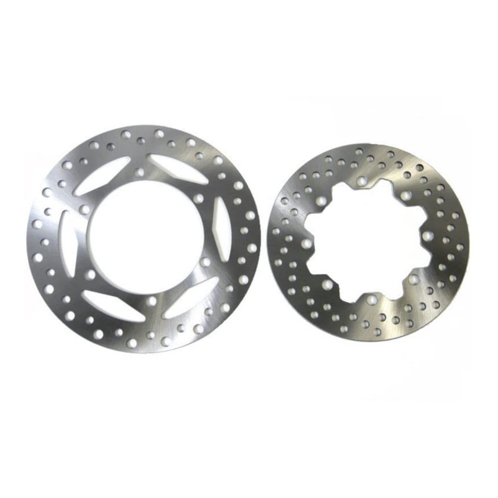 KL 250 Motorrad Scheibenbremse Set Vorne Hinten Bremsscheibe Rotor Für Kawasaki KL250 KLX250 Super Sherpa Stockman Kmx125 KMX 125 Motorrad-Bremsscheibe(3) von CVKDUHFNE