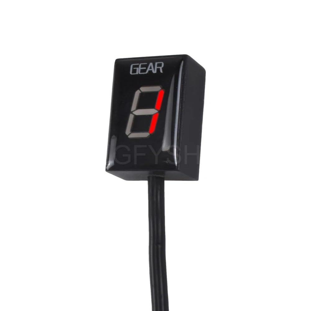 CVZSD Digital Ganganzeige Für Tr&iumph Tiger 800 Non ABS 2010 2011 2012 2013 2014 Motorrad Ganganzeige IP68 Touch Control Getriebe Meter Ganganzeige von CVZSD