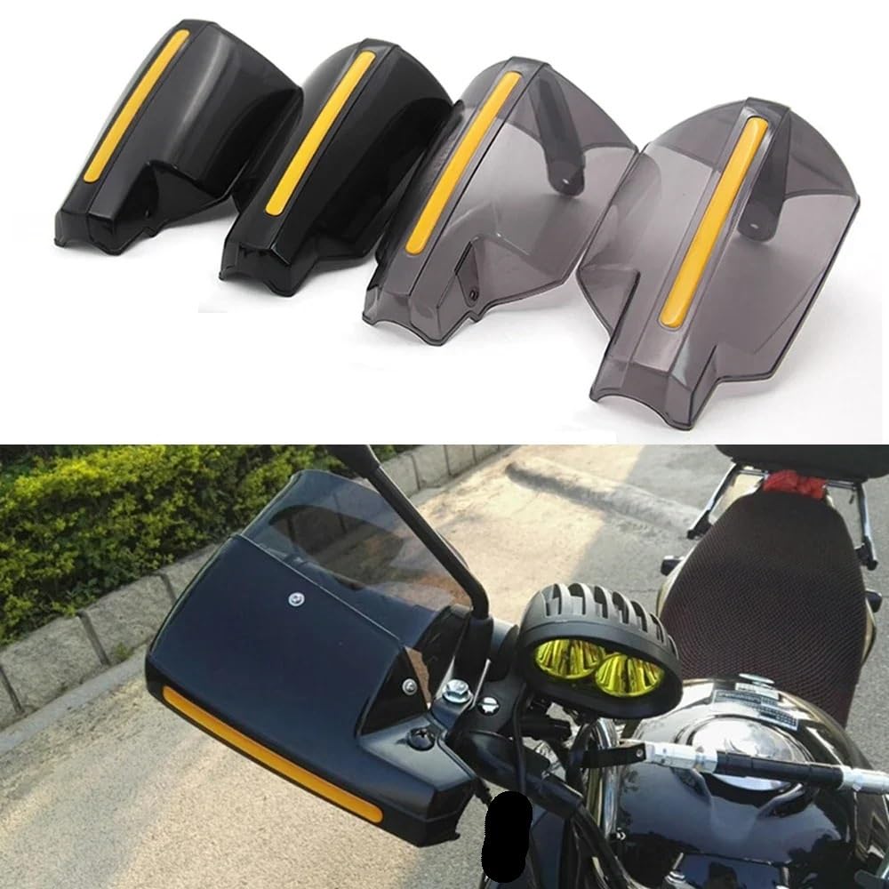 CVZSD Motorrad-Handschützer 1 Paar Motorrad-Lenker-Handprotektoren, Winddicht, Motocross-Roller, Griffschutz, Schild, Schutzausrüstung, Motorrad-Handschutz Motorrad Lenker Schutz von CVZSD