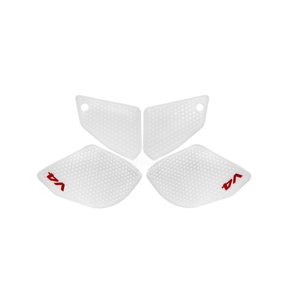 CVZSD Motorrad Tankaufkleber Für Du&Cati Panigale V4 Panigale V4S /SP2 2022 Tank Grip Side Aufkleber Motorrad Anti Slip Tank Pad Aufkleber Tankschutz Motorrad von CVZSD