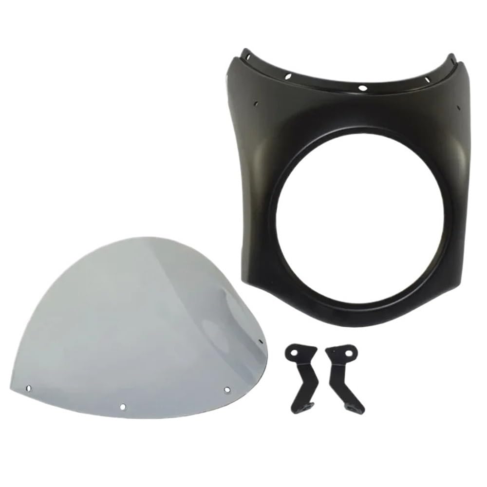 CVZSD Windschild Motorrad Front Scheinwerfer Windschutzscheibe Scheinwerfer Verkleidung Bildschirm Für CB1000R 2018-2020 von CVZSD