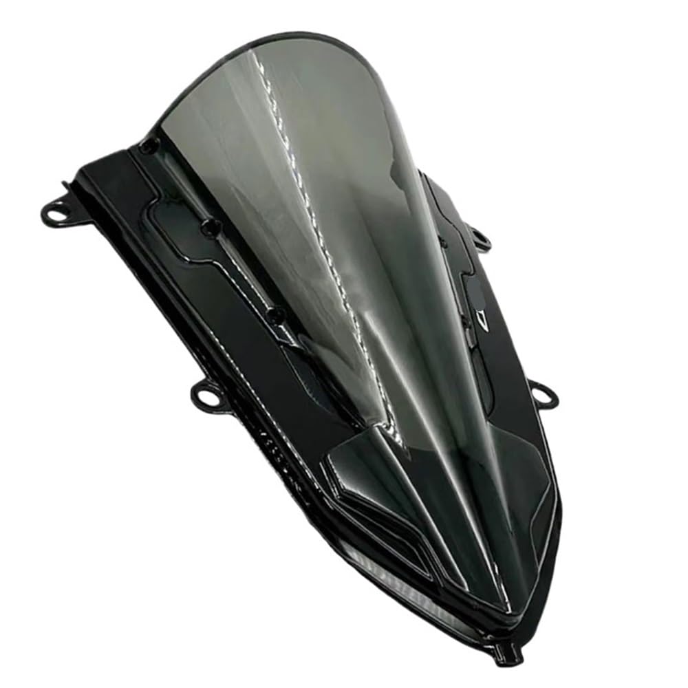 CVZSD Windschild Motorrad Für CBR650R CBR 650R 2019 2020 2021 2022 2023 2024 Motorrad Windschutzscheibe Double Bubble Windschutzscheibe Bildschirm Windabweiser von CVZSD