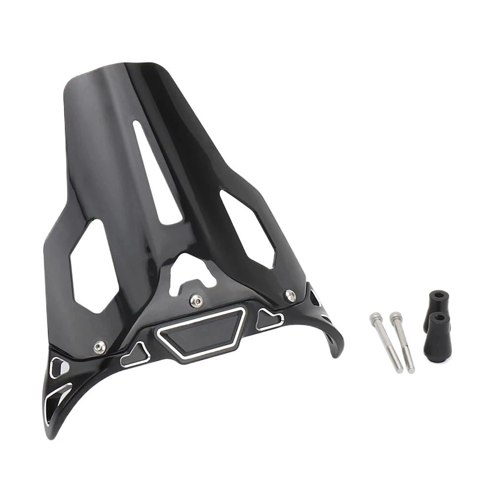 CVZSD Windschild Motorrad Für Sportster S 1250 RH1250S 1250 S 1250RH 2021-2023 Motorrad Windschutz Deflektor Schwarz Windschutzscheibe Verkleidung Bildschirm von CVZSD