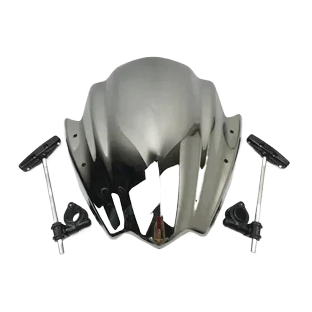 CVZSD Windschild Motorrad Für Su&zuki GSR750 GSR600 GSR400 GSR 400 GSR 600 GSR 750 Motorrad Straße Fahrrad Einstellbare Windschutzscheibe Windschutz von CVZSD