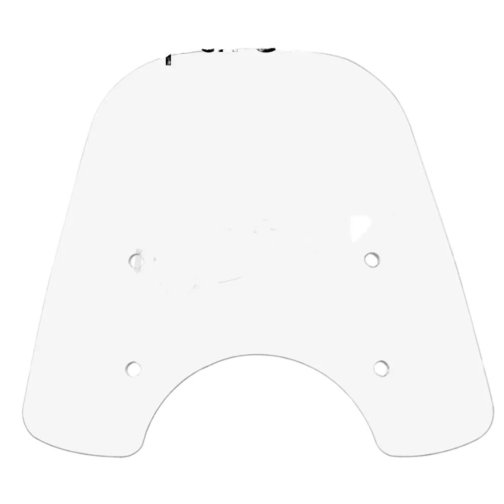 CVZSD Windschild Motorrad Motorrad Frontscheibe Windschutz Windabweiser Zubehör Für SYM Für Fiddle4 Für Fiddle 4 Für Fiddle-4 von CVZSD