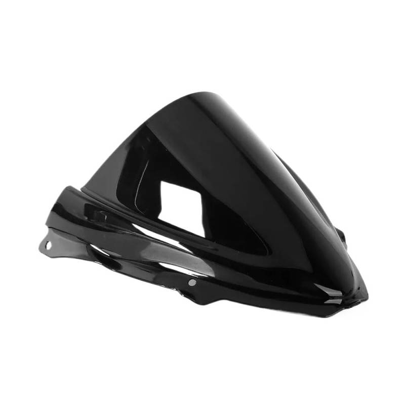 CVZSD Windschild Motorrad Motorrad Windabweiser Double Bubble Windschutzscheibe Windschutz für Ka&wasaki für Ninja ZX6R ZX-6R ZX 6R 2024 2025 von CVZSD