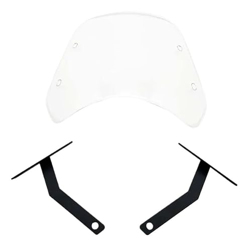 CVZSD Windschild Motorrad Motorrad Windschutz Für Benda 300 BD300 Windschutzscheibe Frontscheibe Windabweiser von CVZSD