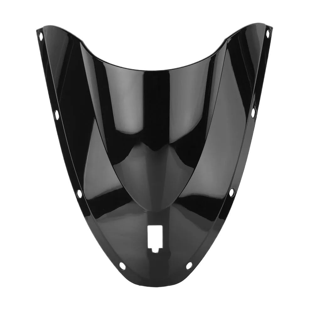 CVZSD Windschild Motorrad Motorrad Windschutzscheibe Double Bubble Windschutzscheibe Zubehör für Du&Cati 999 749 2005 2006 von CVZSD