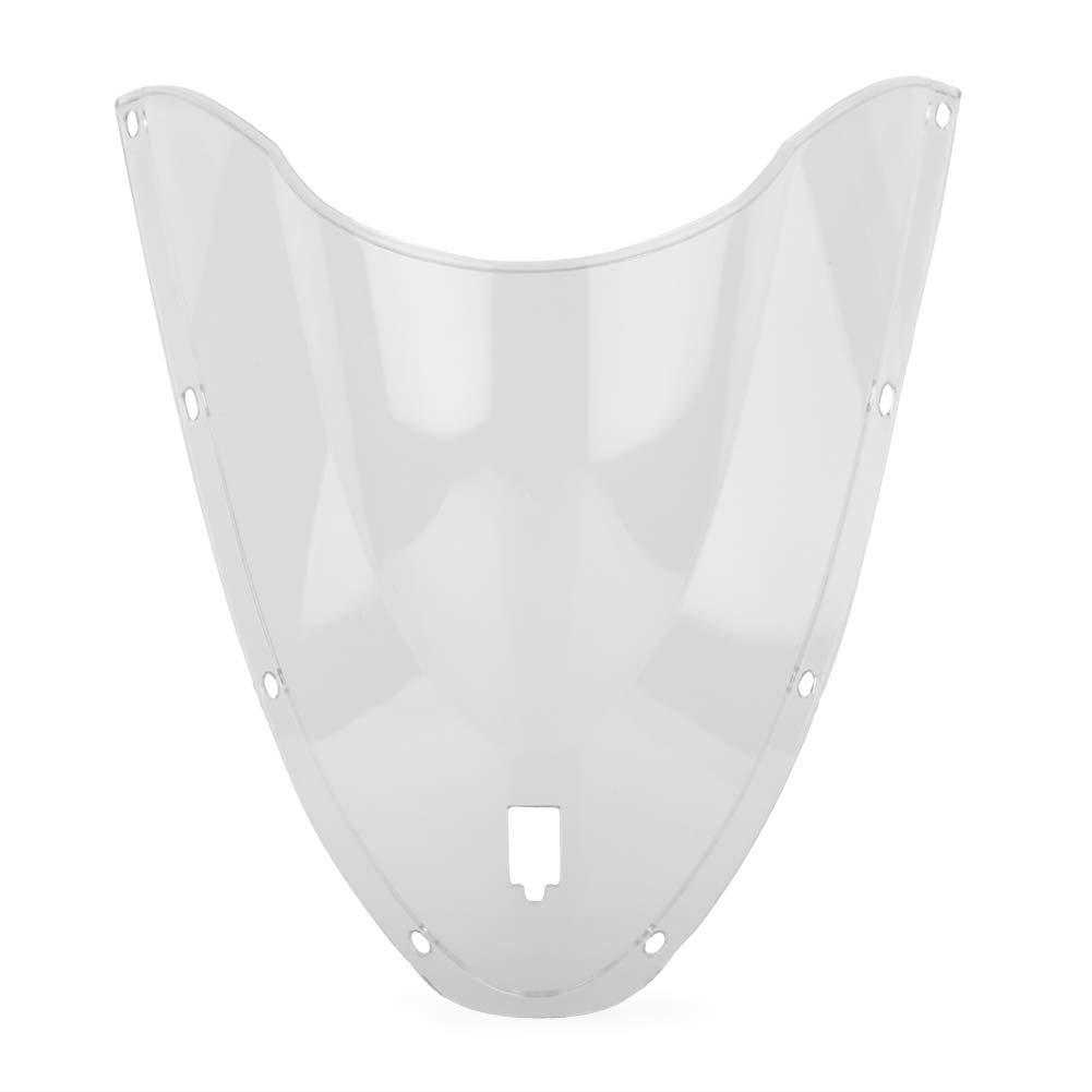 CVZSD Windschild Motorrad Motorrad Windschutzscheibe Double Bubble Windschutzscheibe Zubehör für Du&Cati 999 749 2005 2006 von CVZSD