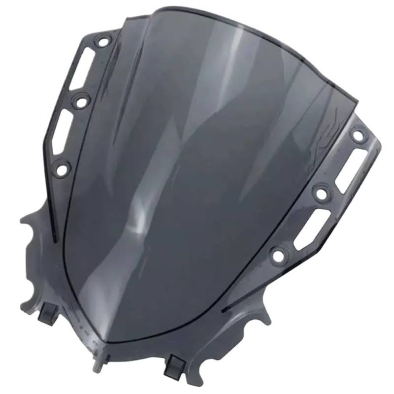 CVZSD Windschild Motorrad Motorrad Windschutzscheibe Double Bubble Windschutzscheibe für YZF R15 V4.0 2021 2022 2023 YZFR15 M V4 R15M von CVZSD