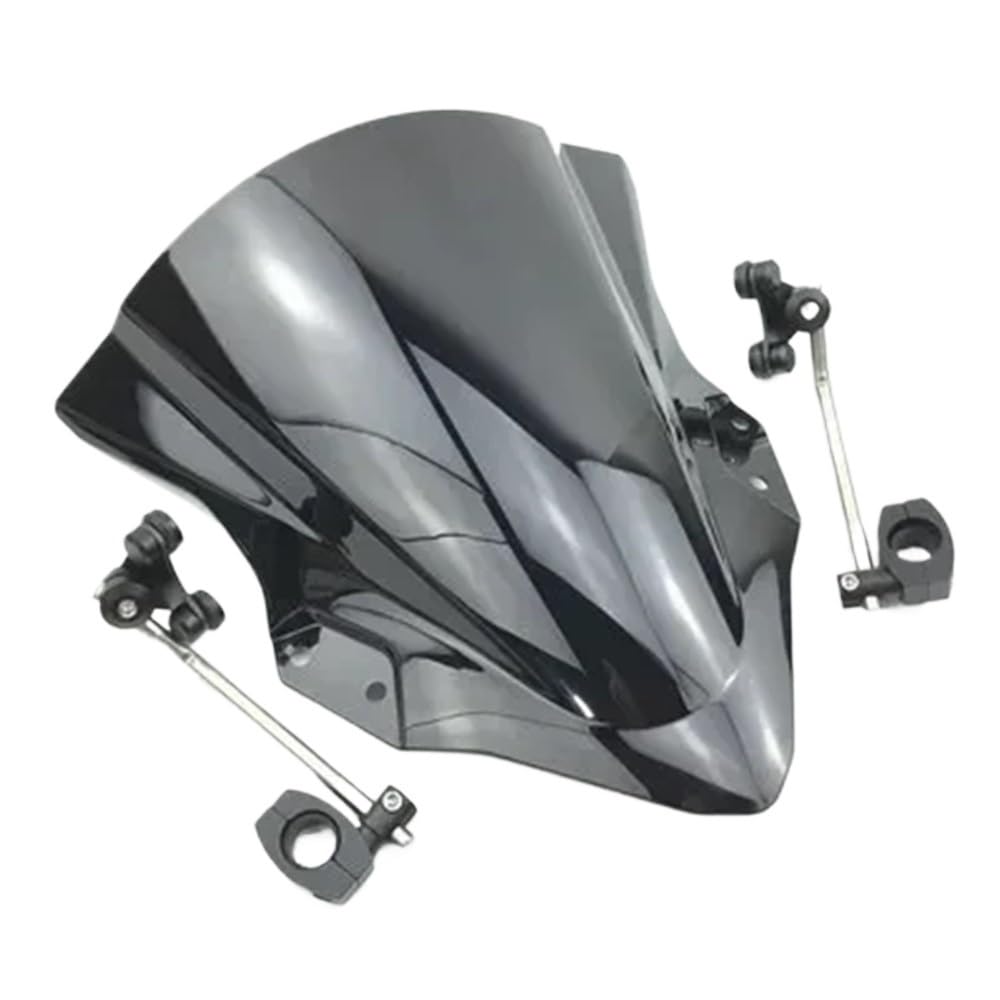 CVZSD Windschild Motorrad Motorrad Windschutzscheibe Windschutz Deflektoren Für Ka&wasaki Z1000 Z800 Z250 Z300 Z750 Z750R ER4N ER6N ER6F ER 6N 6F von CVZSD