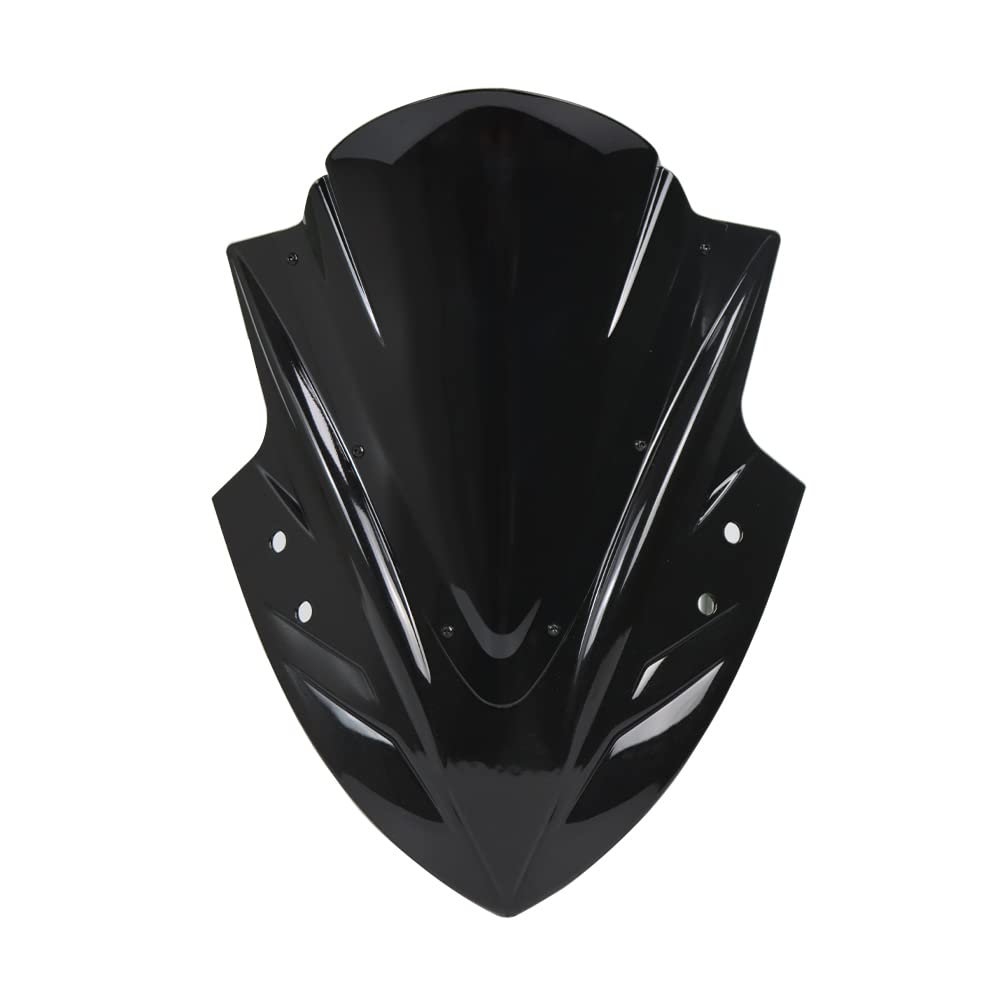 CVZSD Windschild Motorrad Motorrad Windschutzscheibe Windschutz Windschutz Für Ka&wasaki Für Ninja 400 2019-2020 Für Ninja 250 300 2013-2018 von CVZSD