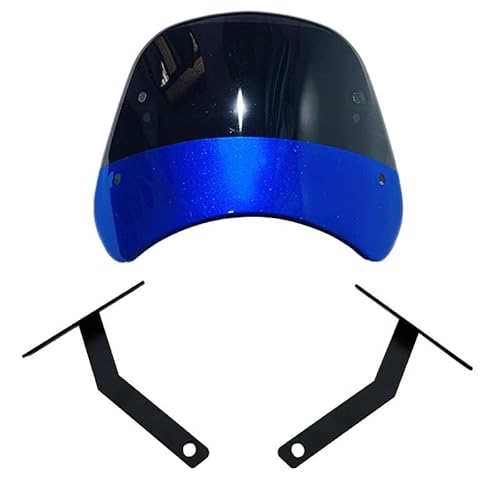 CVZSD Windschild Motorrad Motorrad Windschutzscheibe Windschutzscheibe Frontscheibe Windabweiser Für Benda 300 BD300 von CVZSD