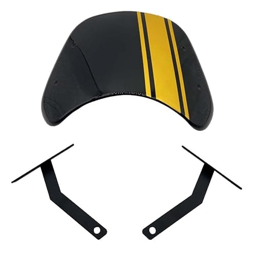 CVZSD Windschild Motorrad Motorrad Windschutzscheibe Windschutzscheibe Frontscheibe Windabweiser Für Benda 300 BD300 von CVZSD