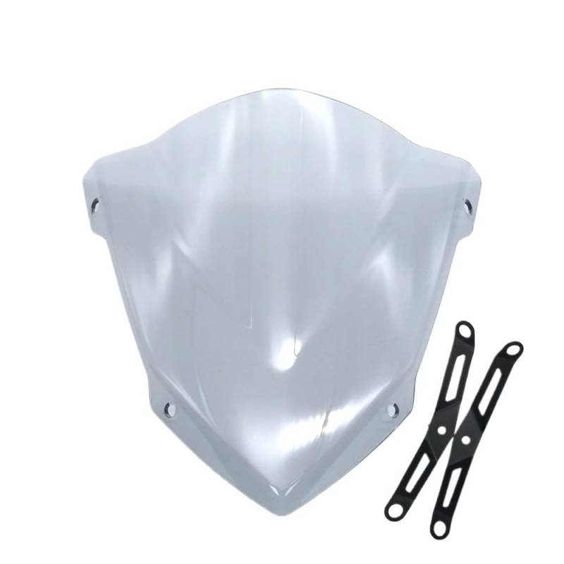 CVZSD Windschild Motorrad Motorrad Zubehör Sport Windschutzscheibe Sonnenblende Windschutz Für MT03 MT-03 20-21 MT25 MT-25 2020 2021 2022 von CVZSD