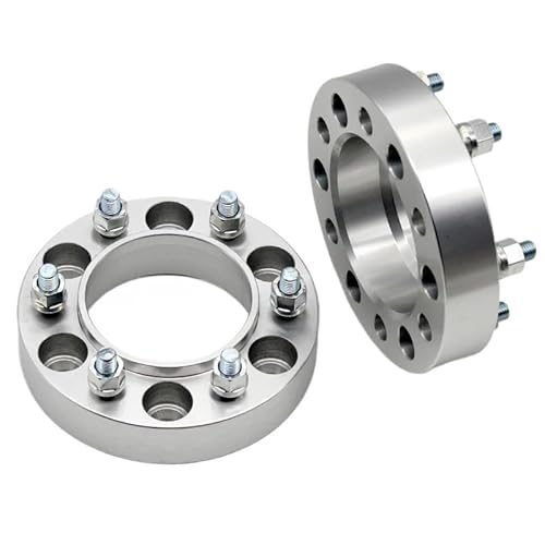 Spurverbreiterung Distanzscheiben 2 Stück 25/30/35/40/45mm PCD 6x 139,7 CB 93,1mm Spurverbreiterungen Adapter 6 Lug Anzug Für Ford Für Ra&nger M12x 1,5 von CVZSD