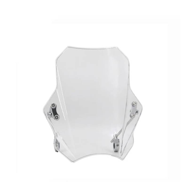 Windschild Motorrad Für CF&Moto 650NK 450NK 250NK 650 450 250 NK Motorrad Modifikation Universal Windschutzscheibe Einstellbare Metall Halterung von CVZSD